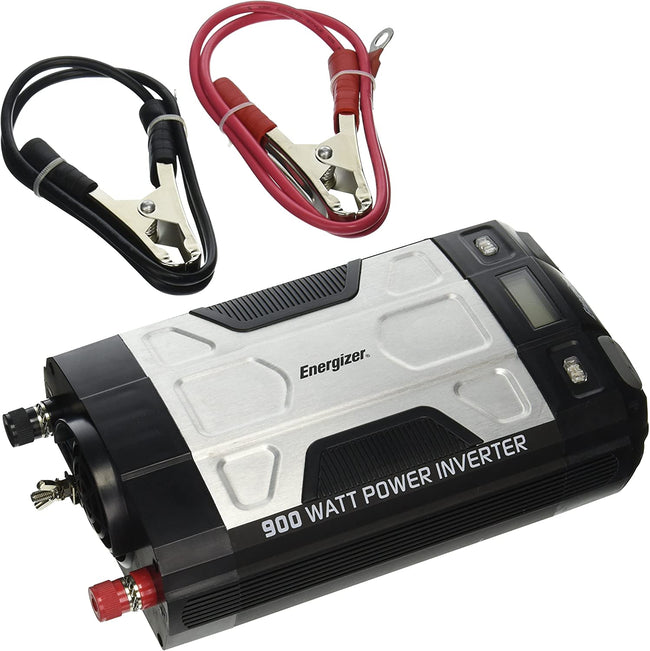 Refurbished ENERGIZER 900 Watt 12V DC to Ac Power Inverter with built in USB charger