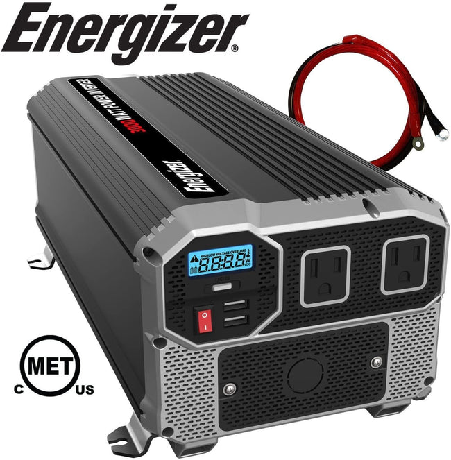 Energizer 3000 Watt 12V Power Inverter main image