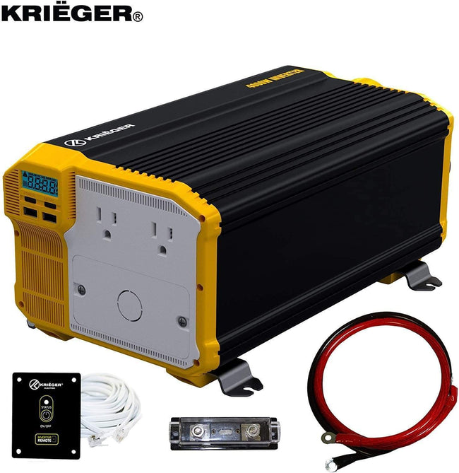 Krieger 4000 Watts Power Inverter 12V to 110V main image