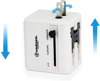 KRIEGER Universal Worldwide All-in-one Travel Charger Adapter Plug image of product 